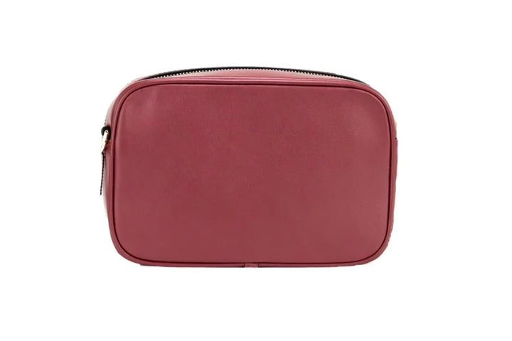 Marc Jacobs Flash Pomegranate Smooth Leather Embossed Camera Crossbody Bag Purse
