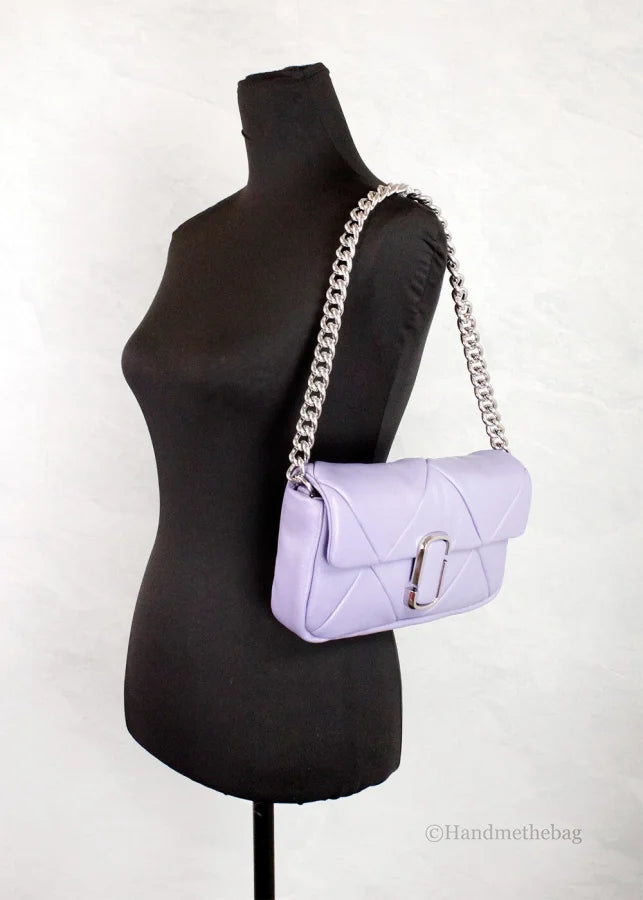 Marc Jacobs The J Daybreak Diamond Quilted Leather Shoulder Crossbody Bag