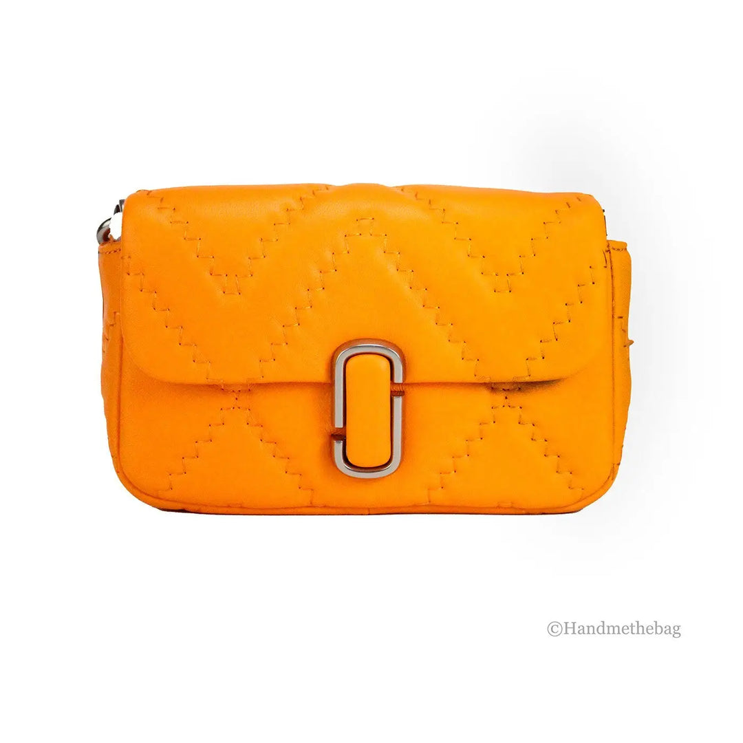 Marc Jacobs The J Mini Scorched Quilted Leather Convertible Shoulder Bag