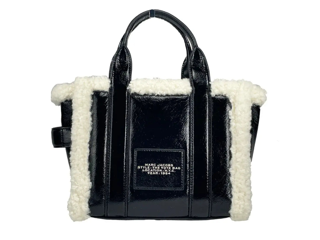 Marc Jacobs the Mini Crinkle Leather Tote Bag