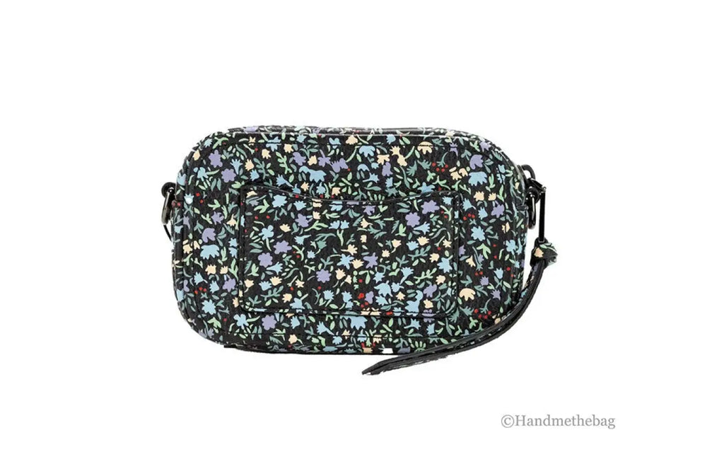 Marc Jacobs the Mini Floral Snapshot Printed Leather Crossbody Bag Purse
