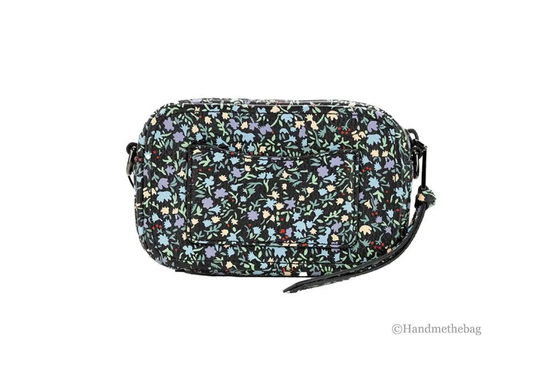 Marc Jacobs the Mini Floral Snapshot Printed Leather Crossbody Bag Purse