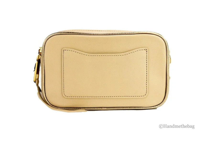 Marc Jacobs The Moto Shot 21 Curds Leather Camera Crossbody Purse Bag