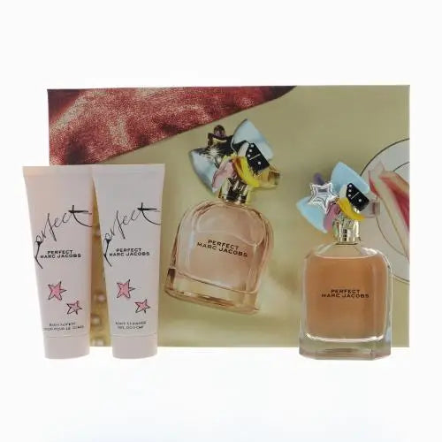 Experience Radiance with the Marc Jacobs Perfect 3 Piece Gift Set Women’s Sets