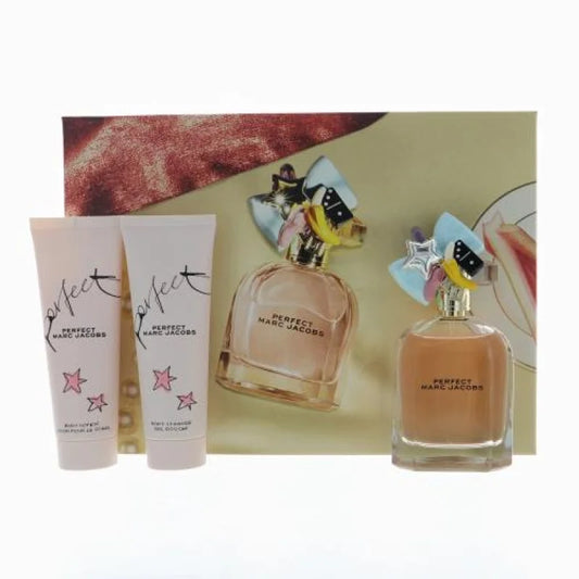 Marc Jacobs Perfect Luxurious 3 Piece Gift Set with Shower Gel Women’s Sets