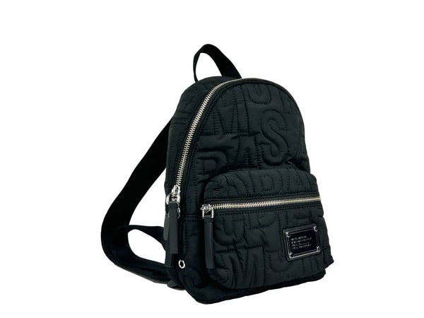 Marc Jacobs - Small Black Quilted Backpack Bookbag