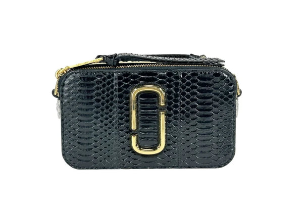 Marc Jacobs - The Snapshot Snake Skin Crossbody Bag