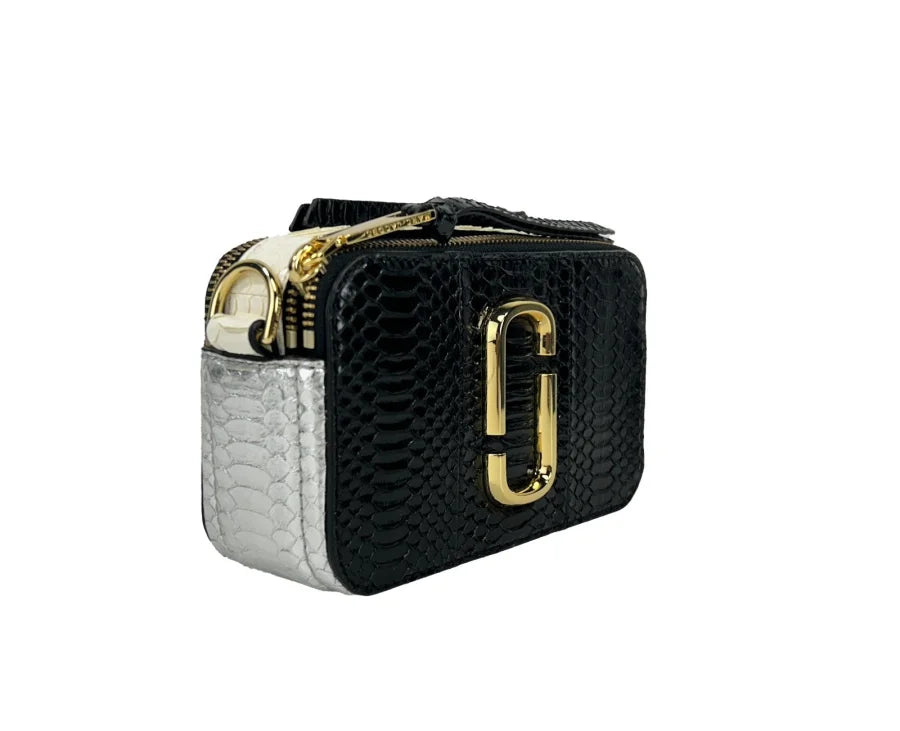 Marc Jacobs - The Snapshot Snake Skin Crossbody Bag