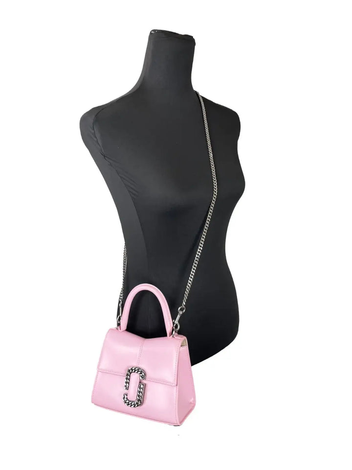 Marc Jacobs The St Mini Top Handle Satchel Crossbody Bag
