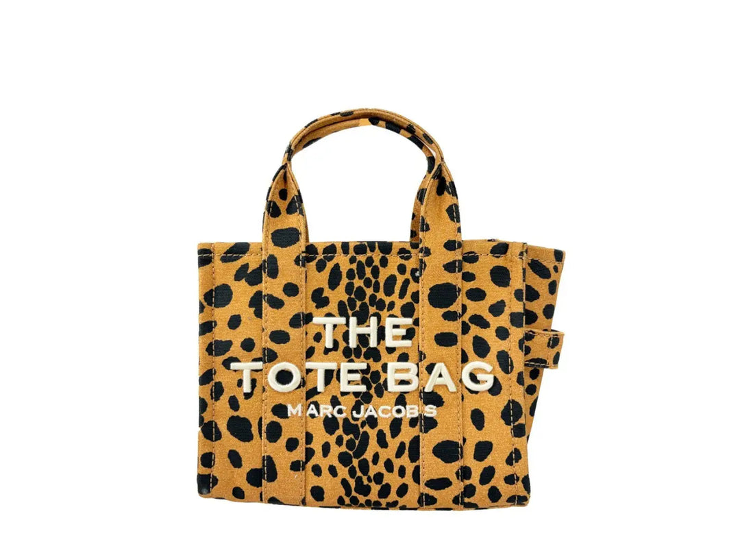 Marc Jacobs the Tote Bag Small Cheetah Canvas Crossbody