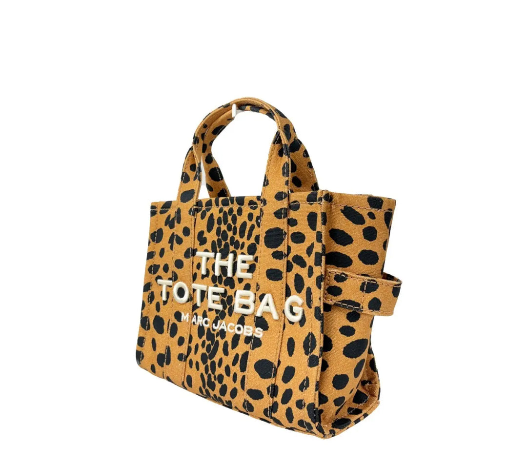 Marc Jacobs the Tote Bag Small Cheetah Canvas Crossbody