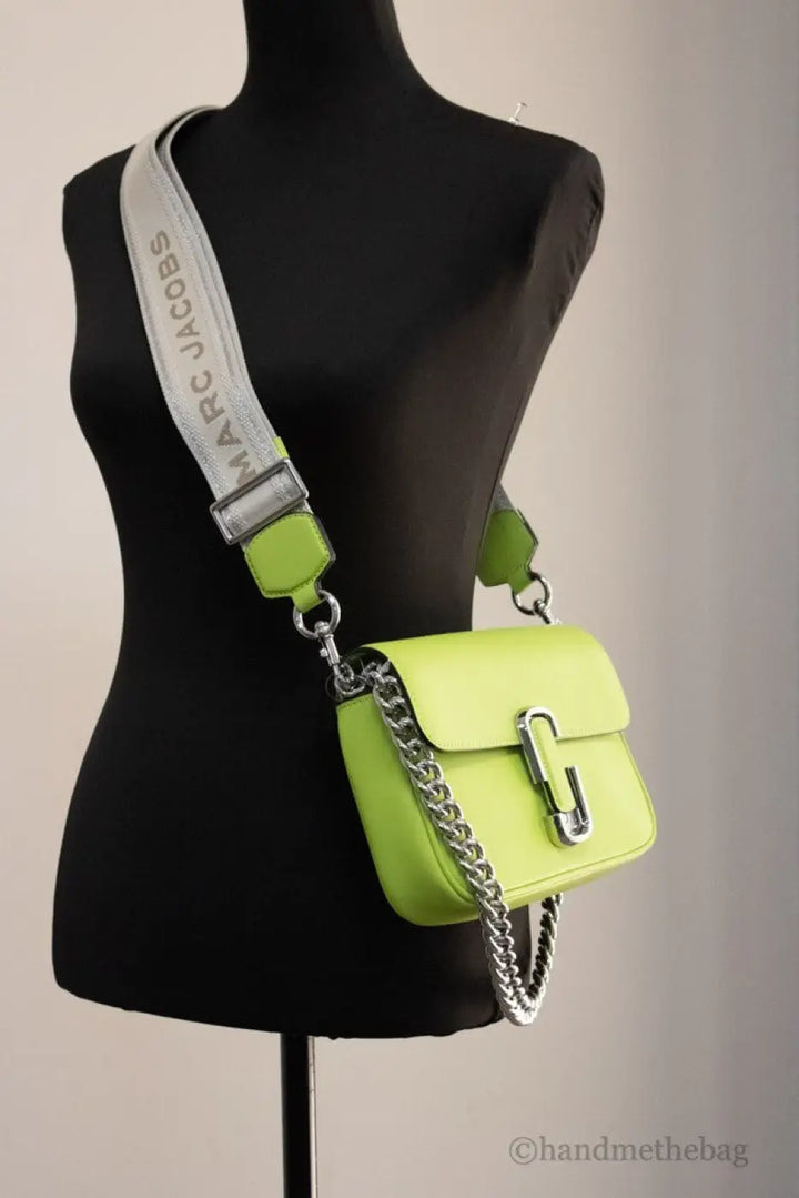 Marc Jacobs Womens The J Shoulder Bag Green Glow H956L01PF22-325 One Size