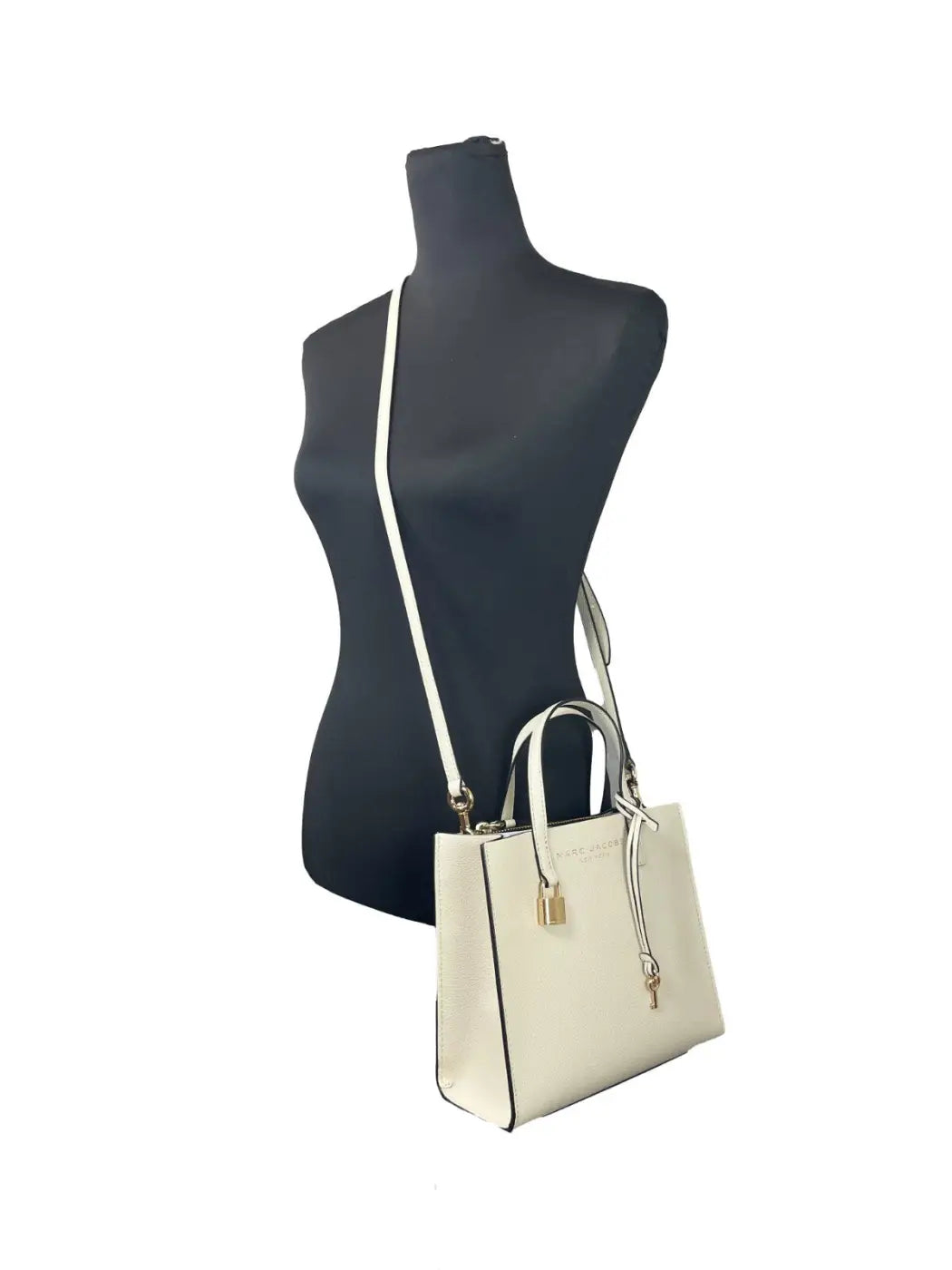 Marc Jacobs Women’S Mini Pebbled Tote - Marshmallow