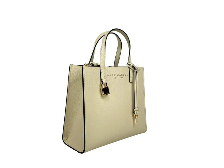 Marc Jacobs Women’S Mini Pebbled Tote - Marshmallow