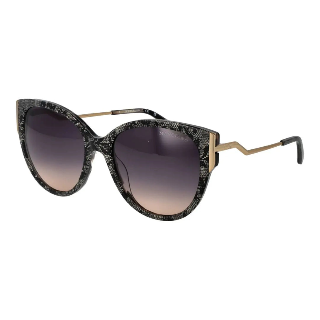 Marciano by Guess Black Acetate Sunglasses