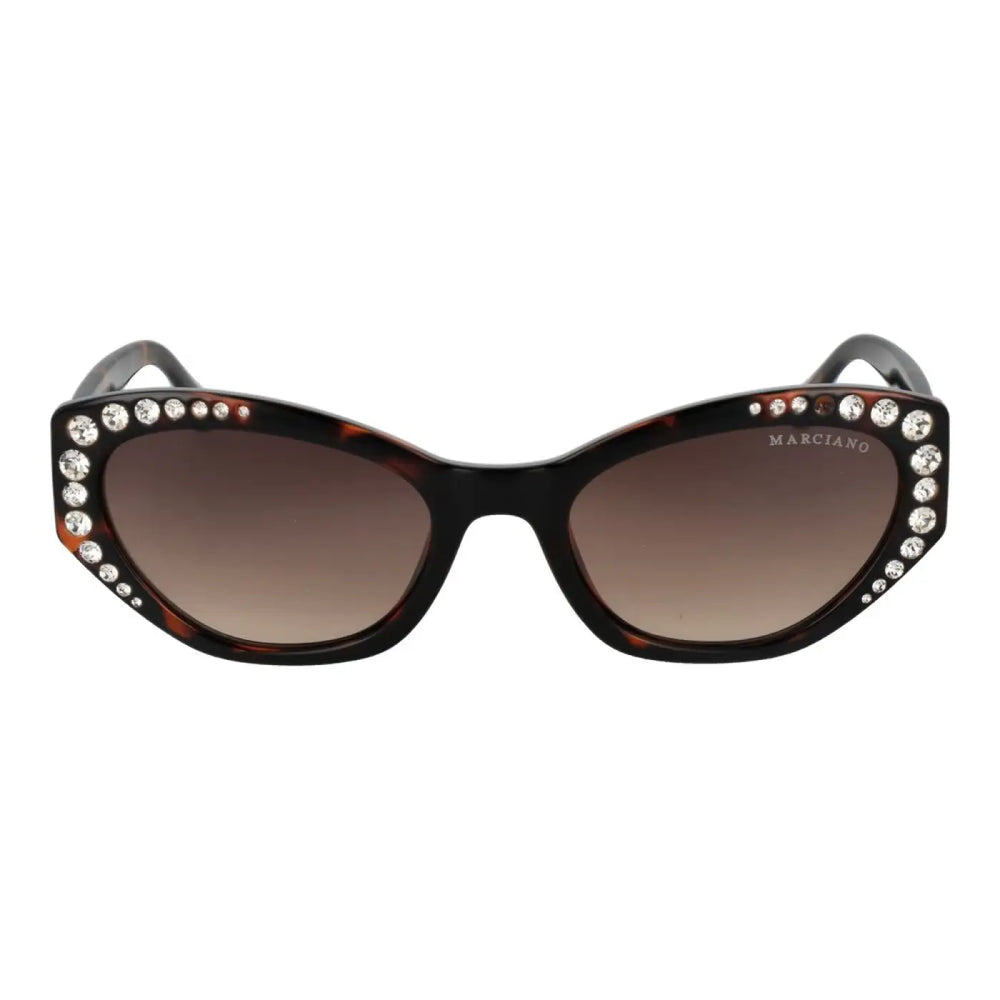 Marciano by Guess Brown Plastic Sunglasses