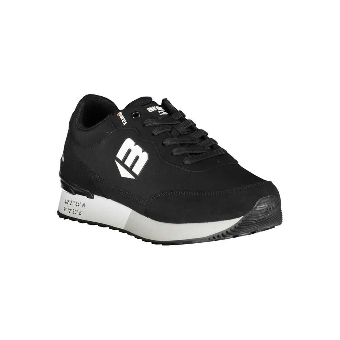 Mares Black Polyurethane Men Sneaker