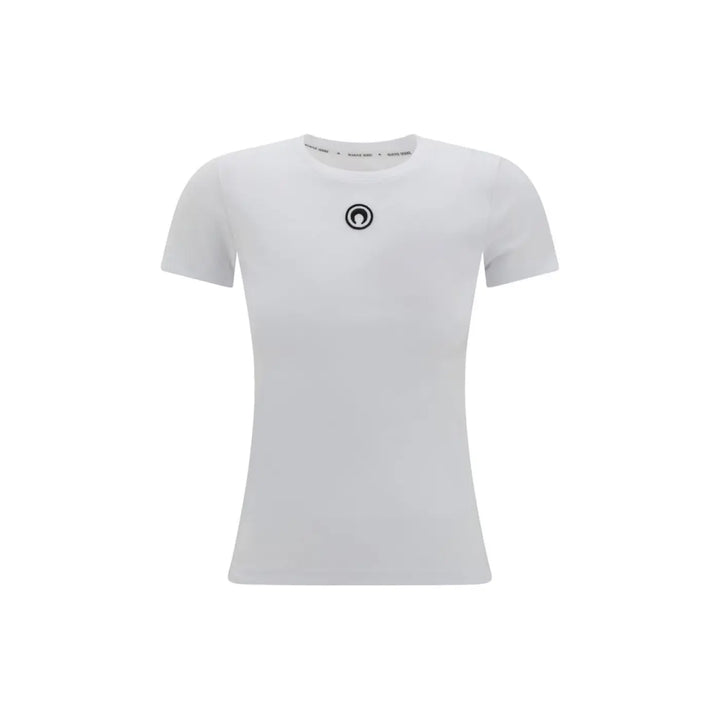 Marine Serre White Cotton T-shirt