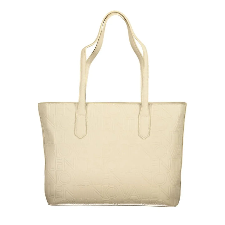 Mario Valentino Beige Polyurethane Women Handbag