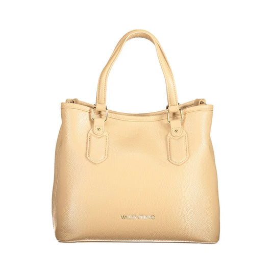 Mario Valentino Beige Polyurethane Women Handbag