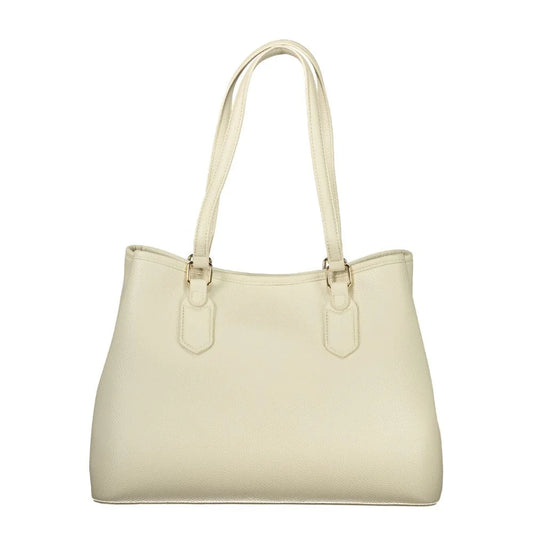 Mario Valentino Beige Polyurethane Women Handbag