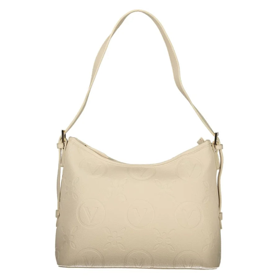 Mario Valentino Beige Polyurethane Women Handbag
