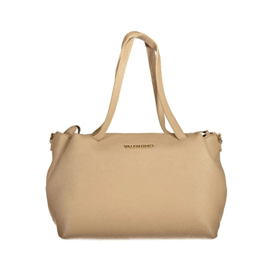 Mario Valentino Beige Polyurethane Women Handbag