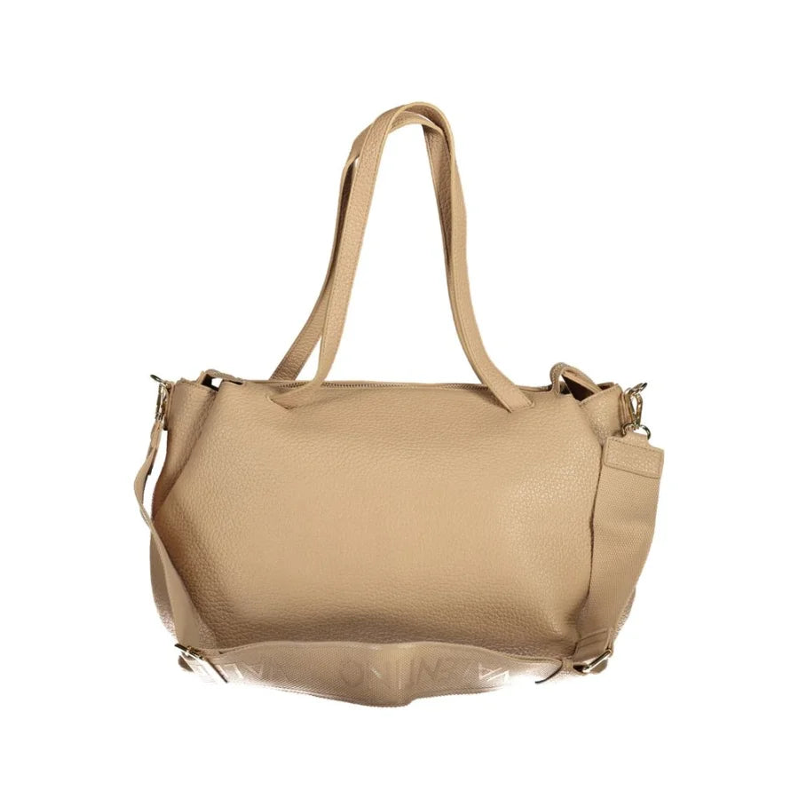 Mario Valentino Beige Polyurethane Women Handbag