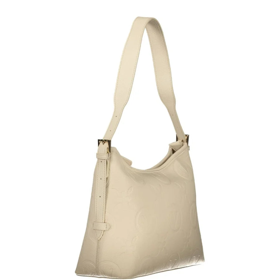 Mario Valentino Beige Polyurethane Women Handbag