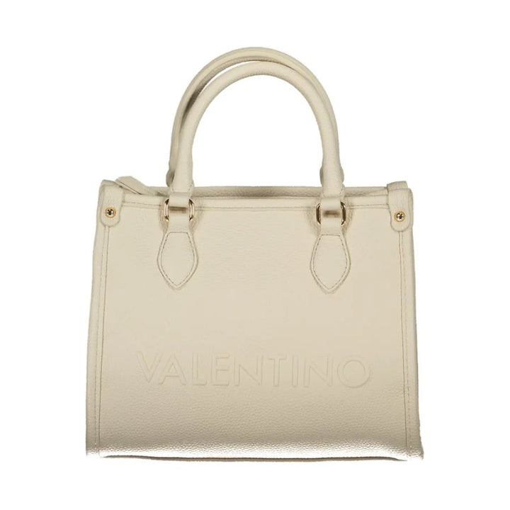 Mario Valentino Beige Polyurethane Women Handbag
