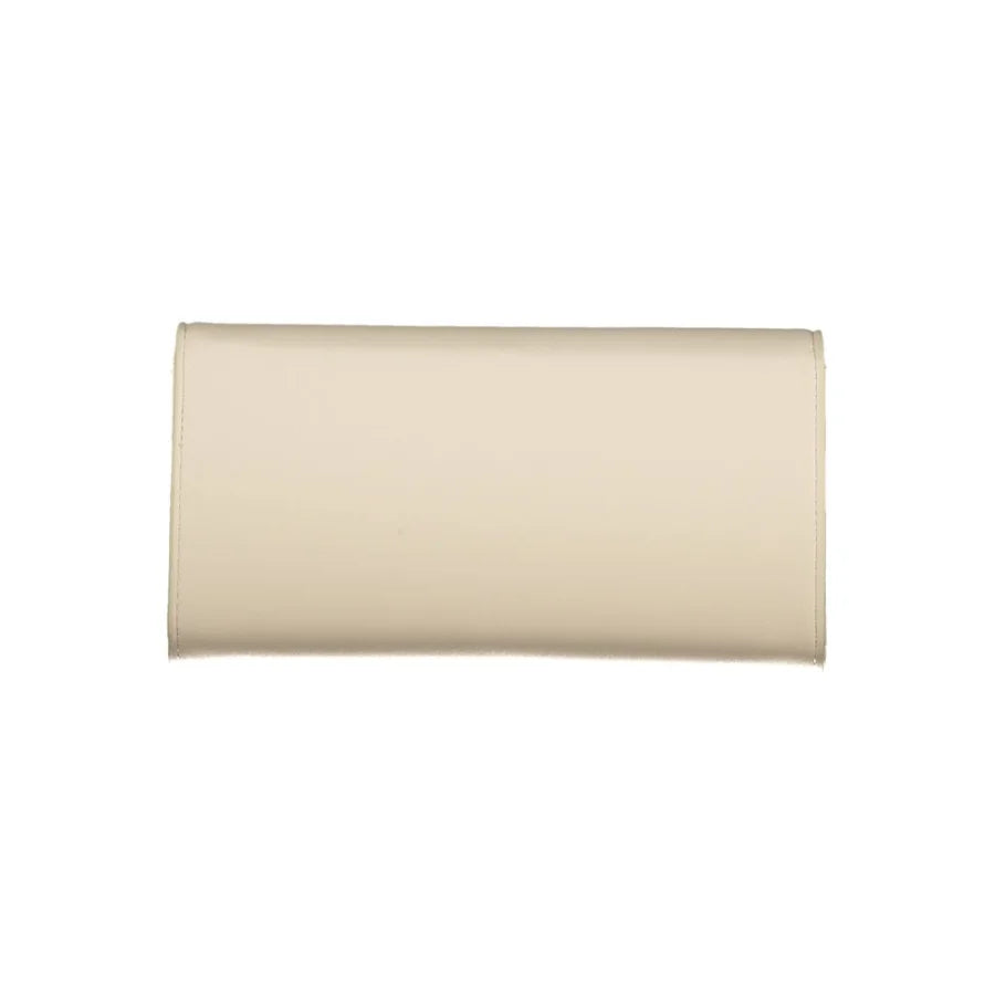Mario Valentino Beige Polyurethane Women Wallet
