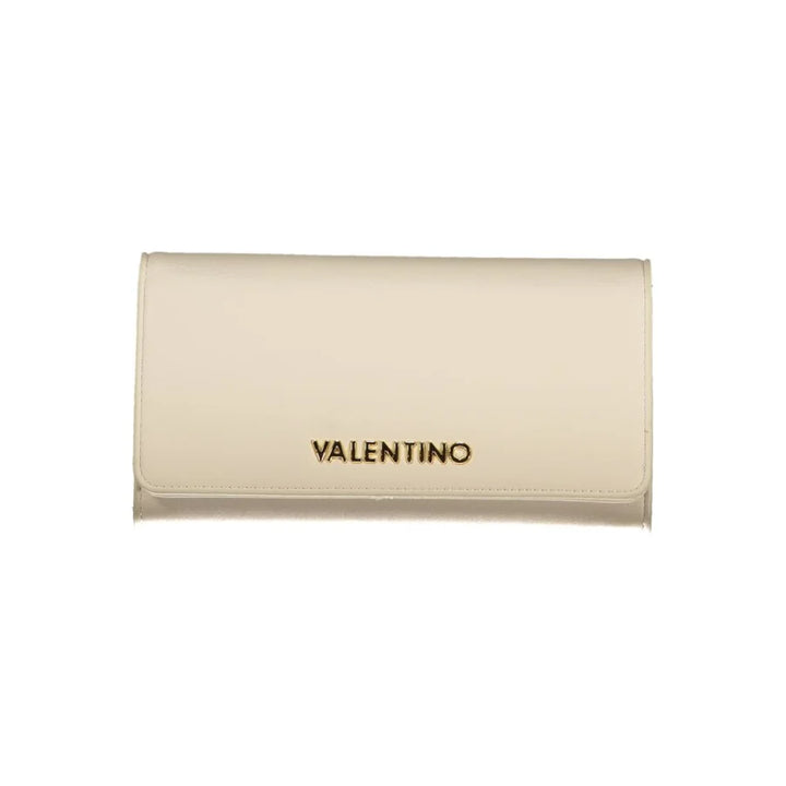 Mario Valentino Beige Polyurethane Women Wallet