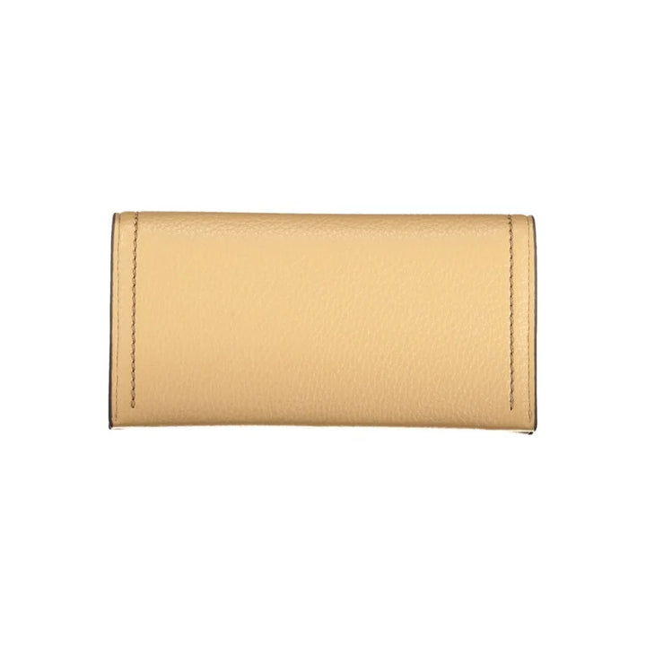 Mario Valentino Beige Polyurethane Women Wallet