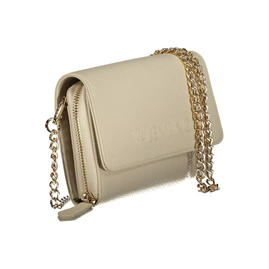 Mario Valentino Beige Polyurethane Women Wallet