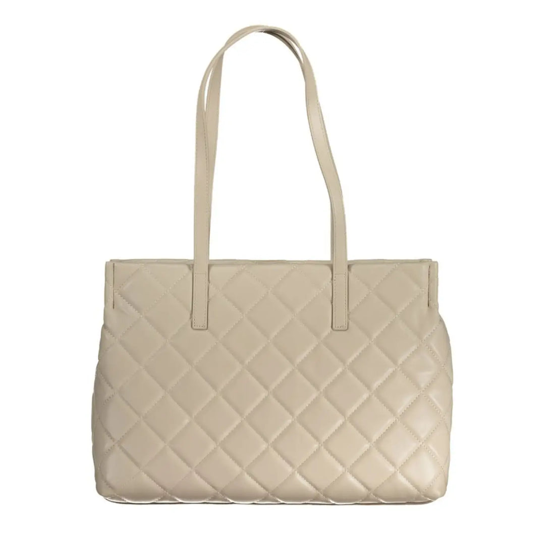 Mario Valentino Beige Polyurethane Womens Bag