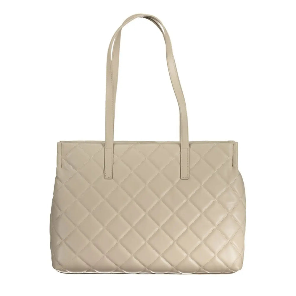Mario Valentino Beige Polyurethane Womens Bag