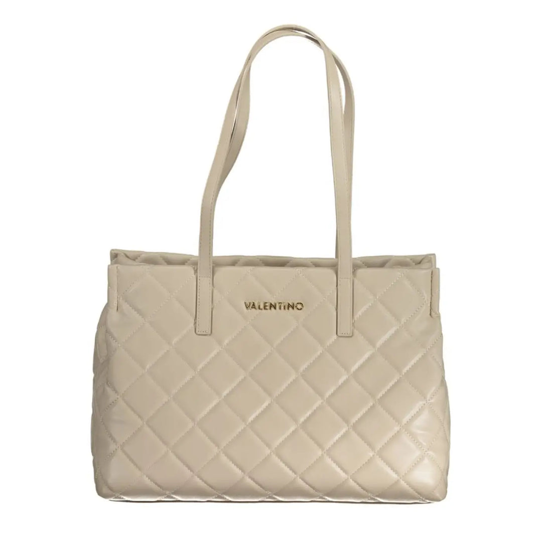 Mario Valentino Beige Polyurethane Womens Bag