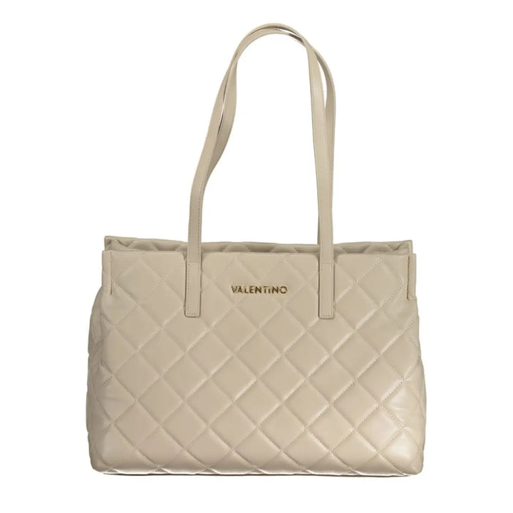 Mario Valentino Beige Polyurethane Womens Bag