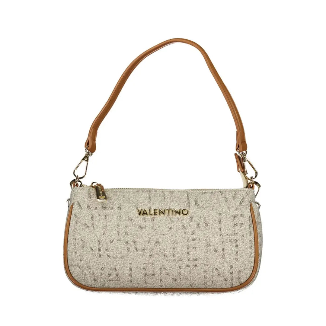 Mario Valentino Beige Polyurethane Women’s Bag