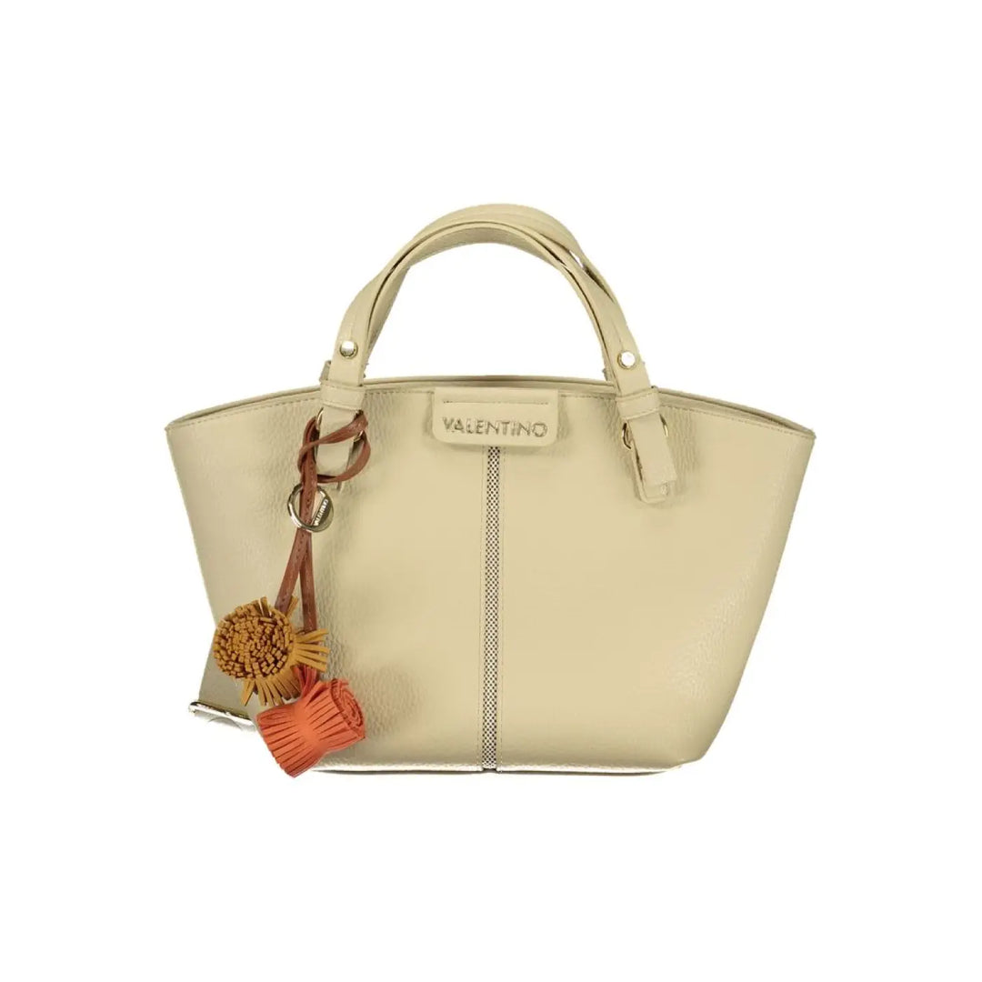 Mario Valentino Beige Polyurethane Women’s Bag