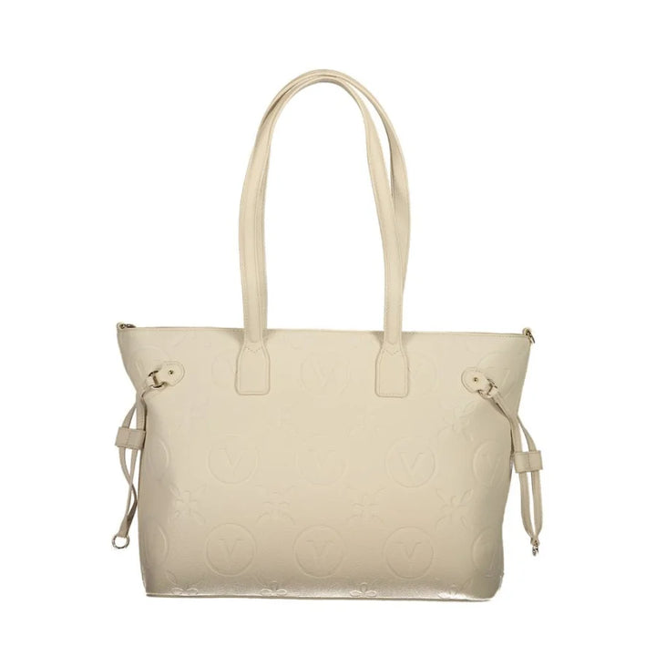 Mario Valentino Beige Polyurethane Women’s Handbag