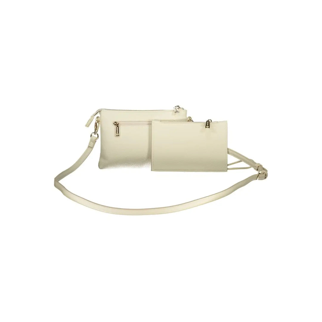 Mario Valentino Beige Polyurethane Women’s Wallet