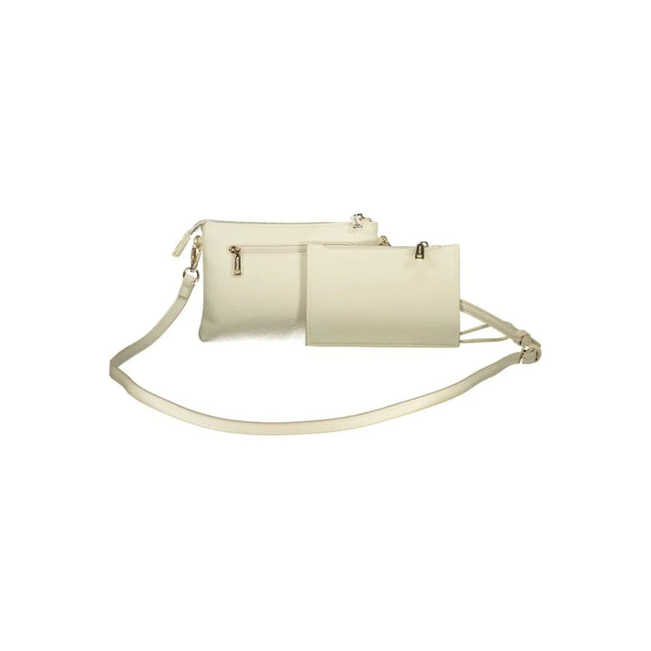 Mario Valentino Beige Polyurethane Women’s Wallet