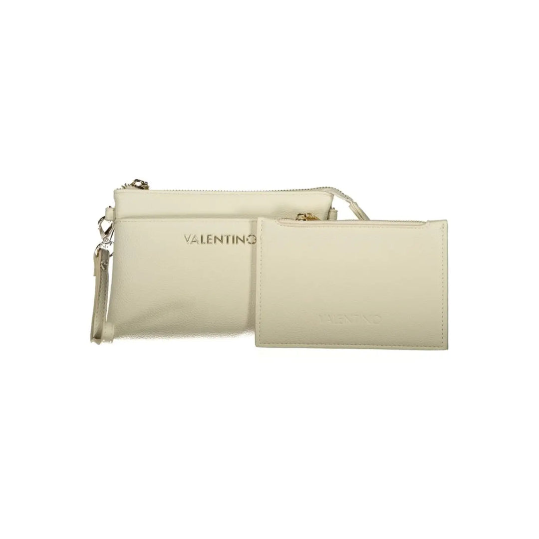 Mario Valentino Beige Polyurethane Women’s Wallet