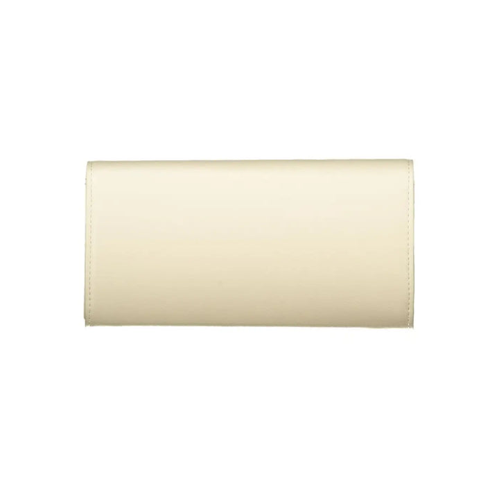 Mario Valentino Beige Polyurethane Womens Wallet