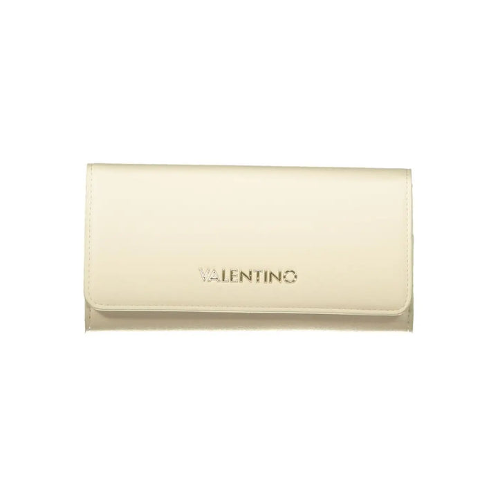 Mario Valentino Beige Polyurethane Womens Wallet