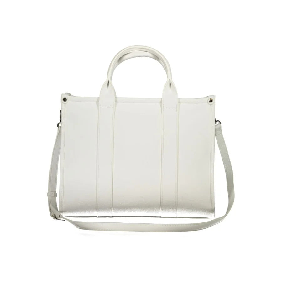 Mario Valentino Bianco Poliuretano Woman Handbag