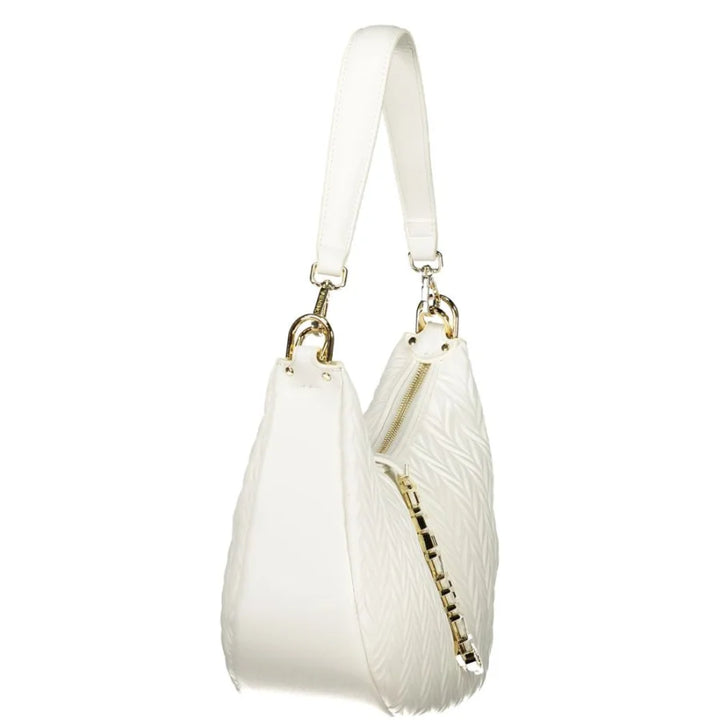 Mario Valentino Bianco Poliuretano Woman Shoulder Bag