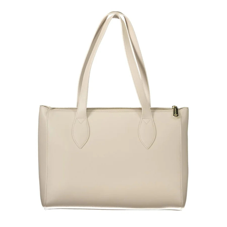 Mario Valentino Bianco Poliuretano Women Shoulder Bag