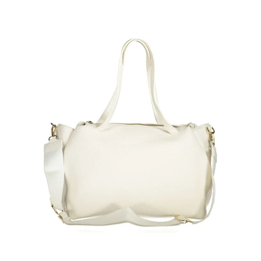 Mario Valentino Bianco Polyurethane Woman Handbag